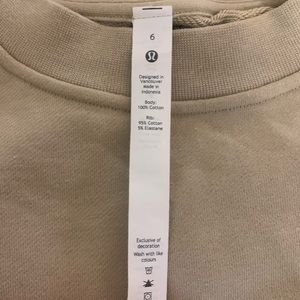 Lululemon Perfectly Oversized Crew-Trench